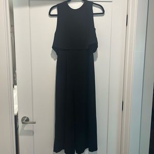Lulus Open Back Black Jumpsuit